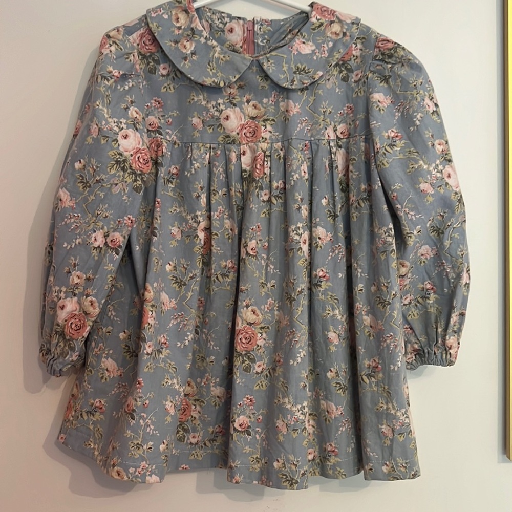 Handmade vintage girls dress